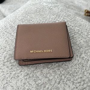 Michael Kors Blush Leather Wallet